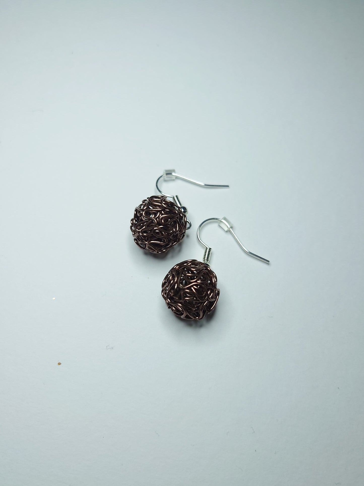 Squiggly Ball Earrings