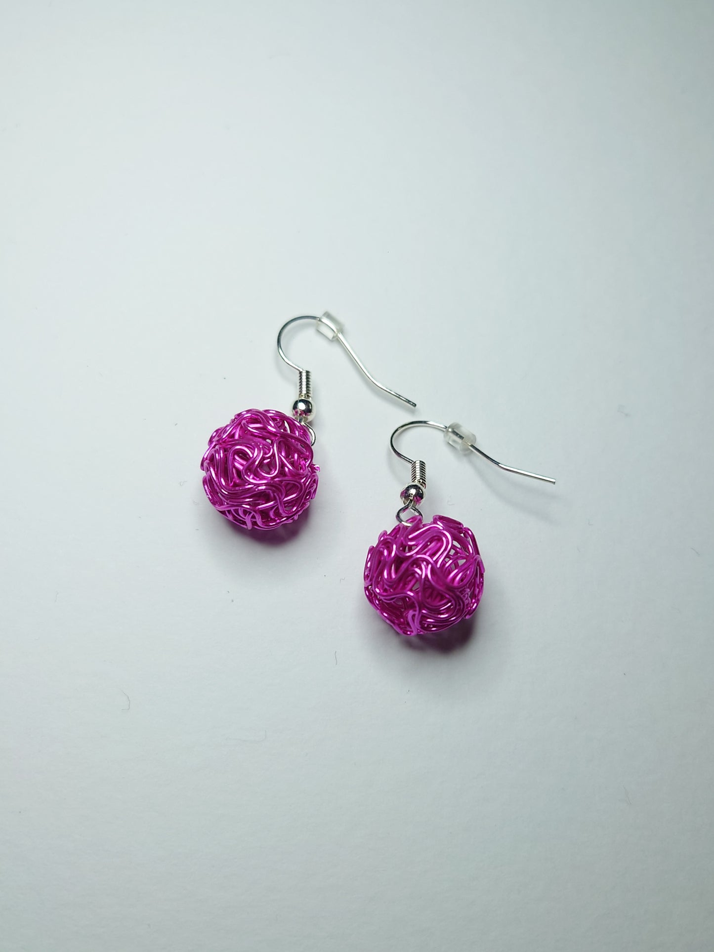 Squiggly Ball Earrings