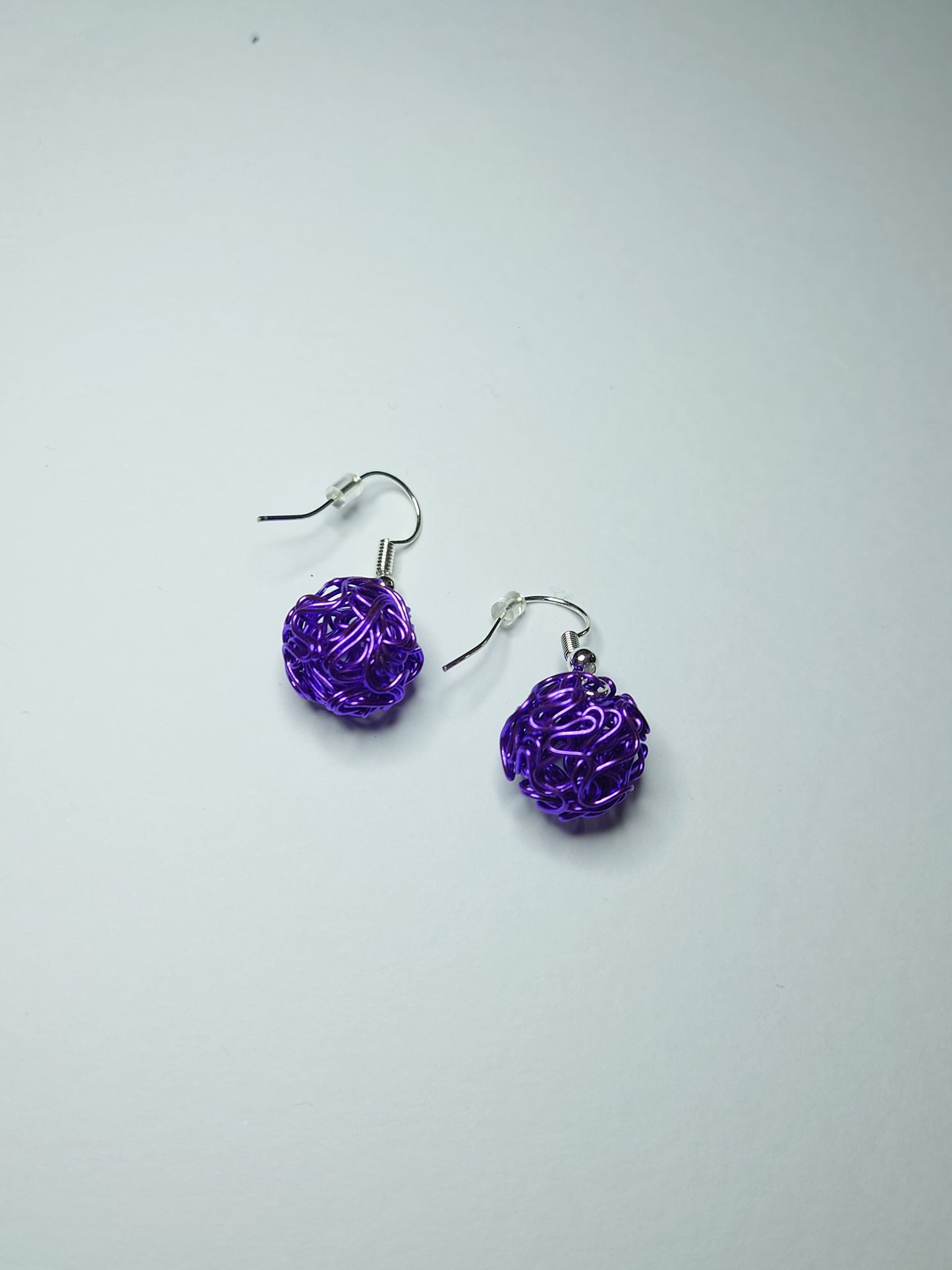 Squiggly Ball Earrings