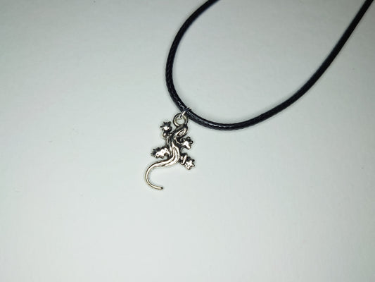 Lizard Pendant Necklace