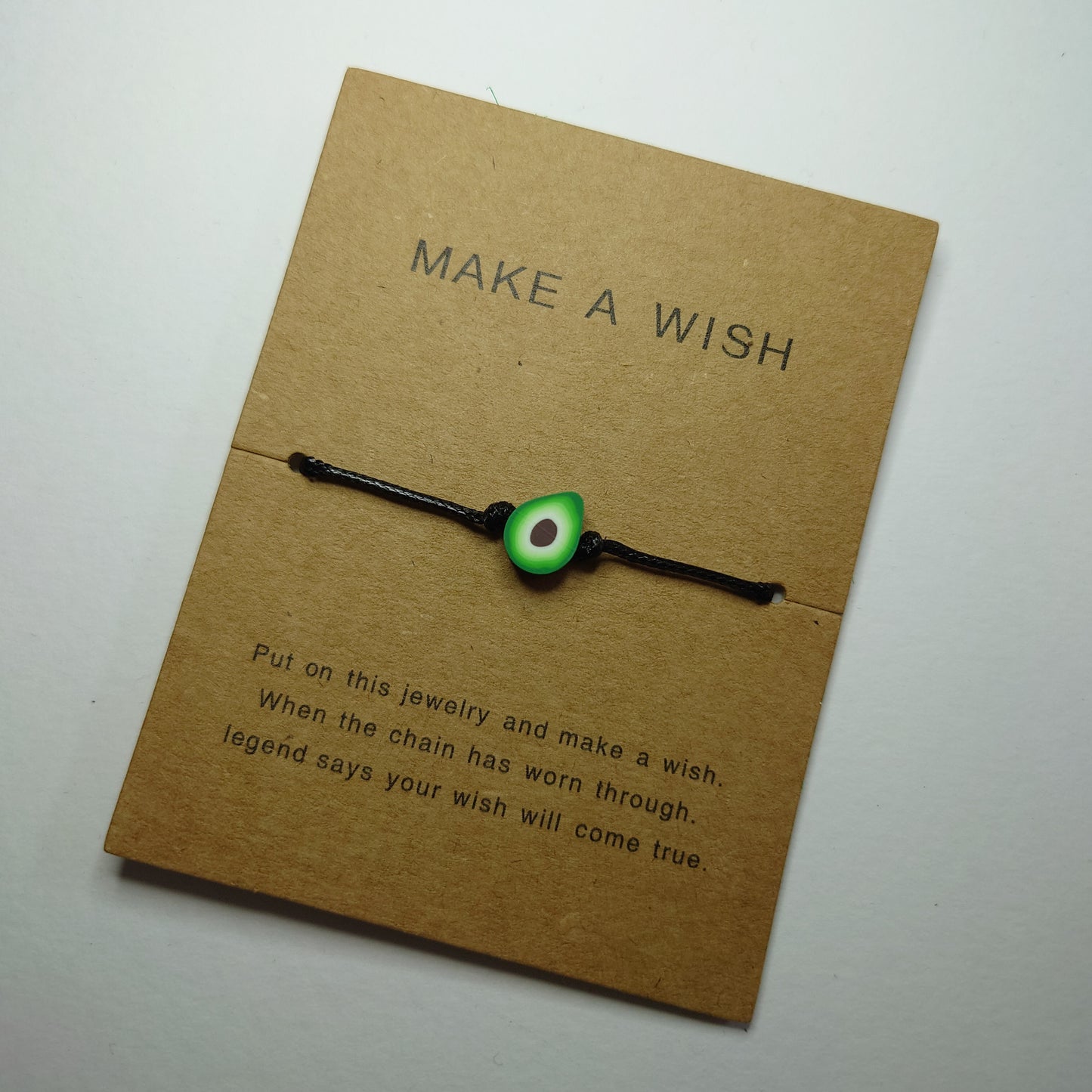 Make a Wish Avocado Bracelet